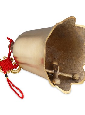 聚缘阁铃铛挂件铜车铃铜钟大门平安宠物狗铃铛铜铃中式家居摆件