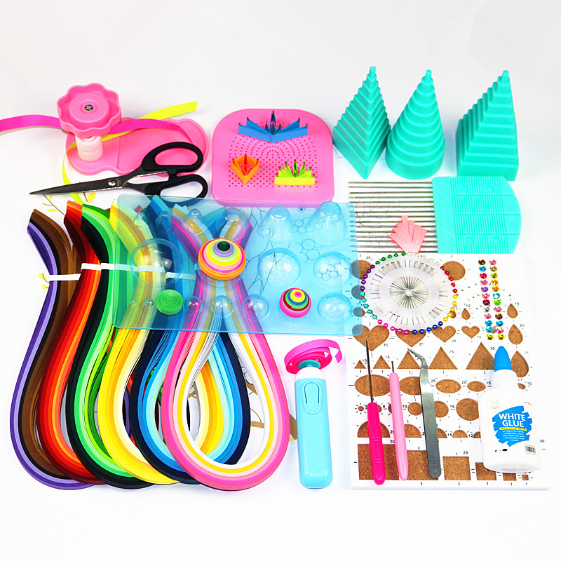 衍纸套装 手工衍纸材料包 学生美术衍纸套装 特惠版组合套装 包邮