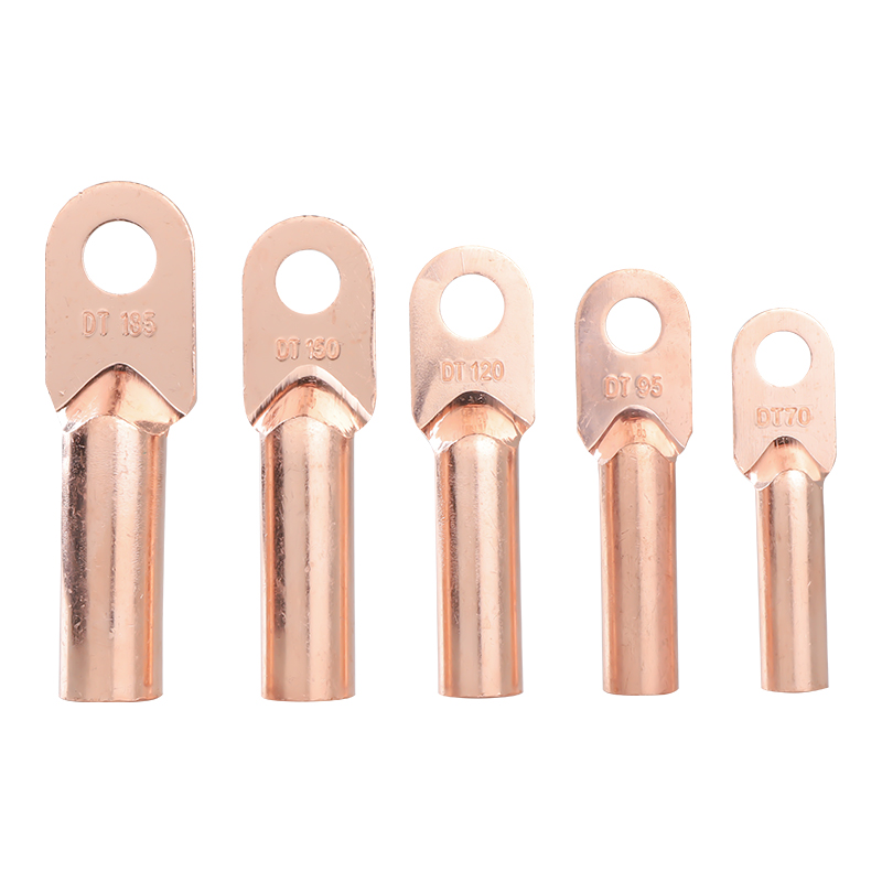 DT16/35/50/70/95/120/150/185/240/300平方铜鼻子接线端子铜线耳
