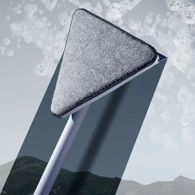 大卫三角拖把清洁器天花板神多功能玻璃擦S7墙面一拖墙P2拖布头