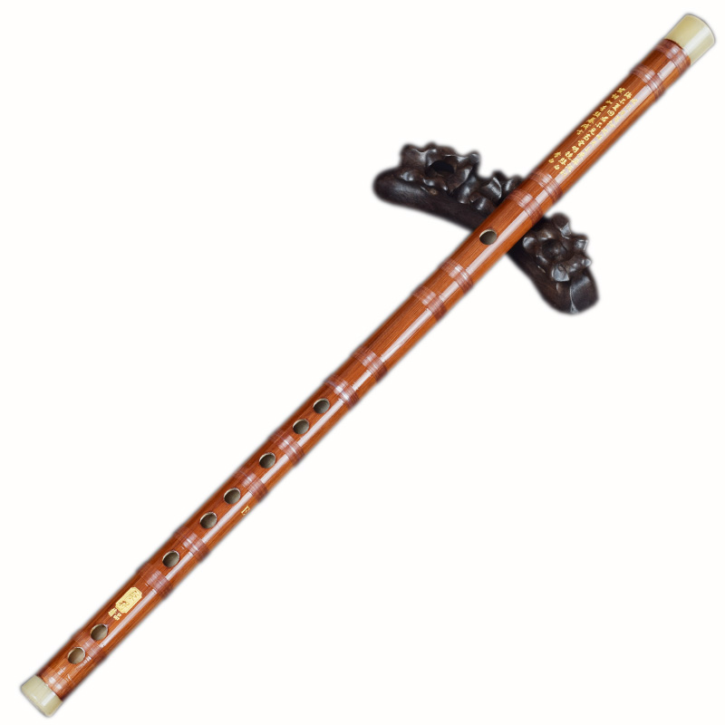 苦竹笛子竹笛c高档初学横笛d女古风成人e无膜孔f一节笛子乐器g调