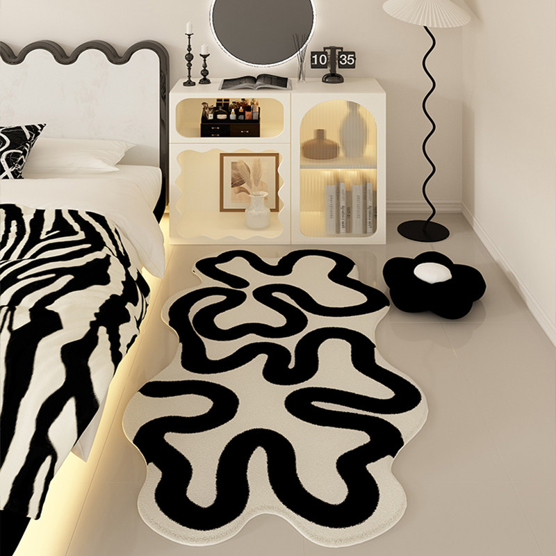 法式中古地毯卧室床边毛毯地垫主卧防摔脚垫耐脏免打理毯子茶几垫,居家布艺,地毯,淘宝优惠券,粉丝福利购,淘宝优惠卷