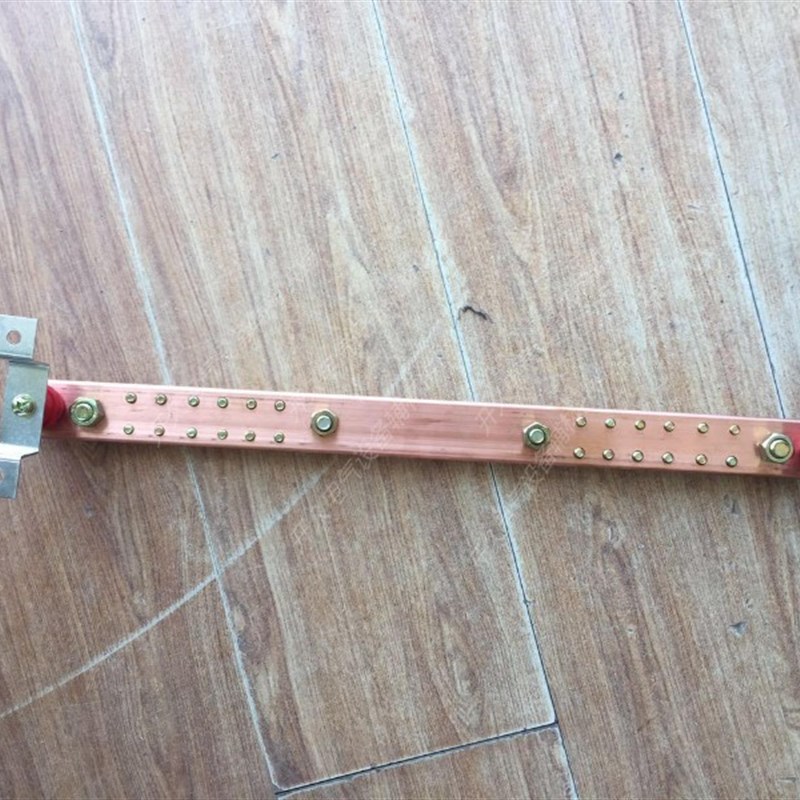 现货汇流排 接地铜排 机房接线铜排 异定制铜排 加工铜排 紫铜排6