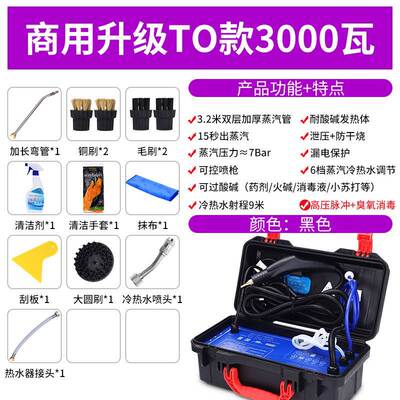 现货速发新品销蒸气清洗机地暖脉冲洗小型管道蒸汽洗车机清洁设备