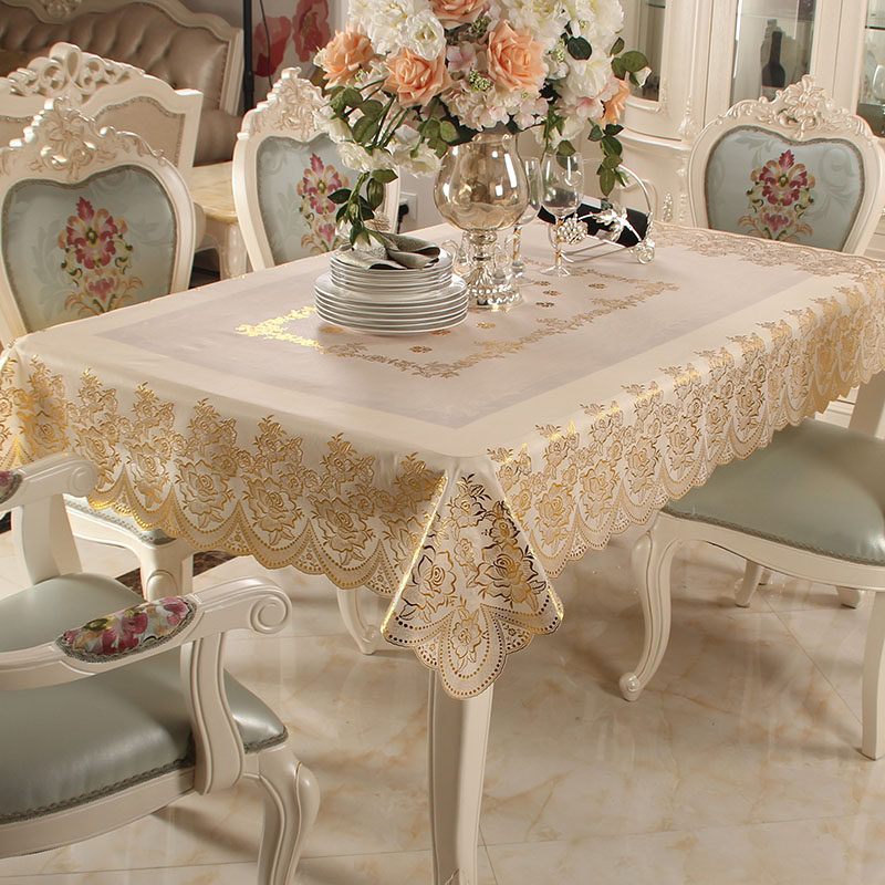 欧式桌布防水防烫防油免洗pvc餐桌布台布桌垫塑料茶几垫布长方形,居家布艺,桌布,淘宝优惠券,粉丝福利购,淘宝优惠卷