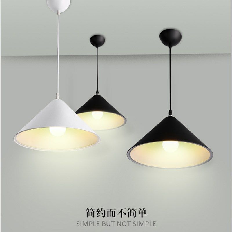 办公室led吊灯简约现代单头餐厅网吧饭店灯具咖啡厅理发店吊灯罩,家装灯饰光源,客厅吊灯,淘宝优惠券,粉丝福利购,淘宝优惠卷