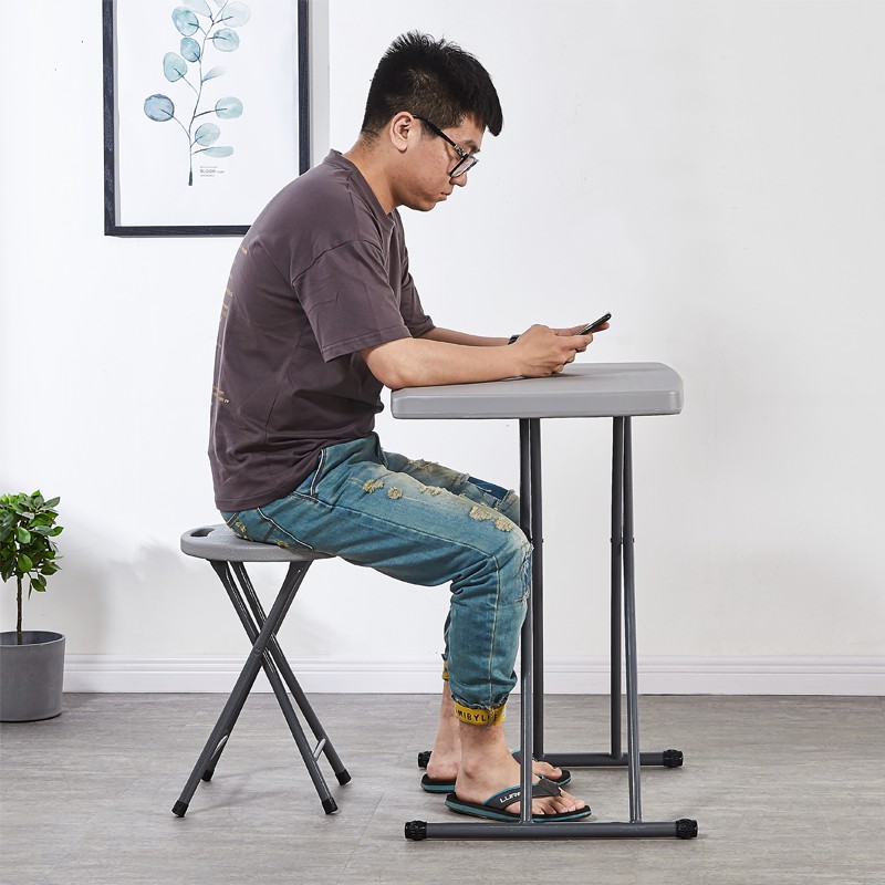 塑料折叠桌可折叠餐桌电脑学习桌简易户外便携式升降高低桌儿童桌