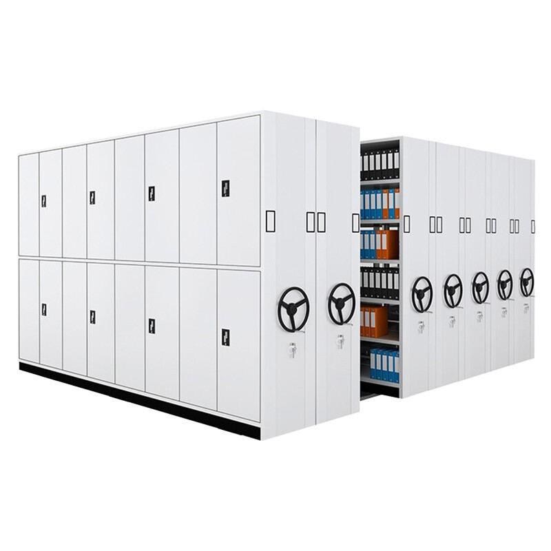 汇云星密集架移动密集柜手摇式电动智能档案室档案柜文件凭证存放