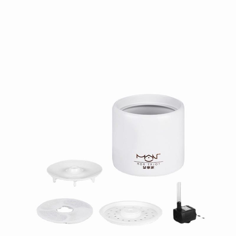 宠物饮水器猫咪自动饮水机涌动陶瓷恒温加热循环过滤喝水流动水碗