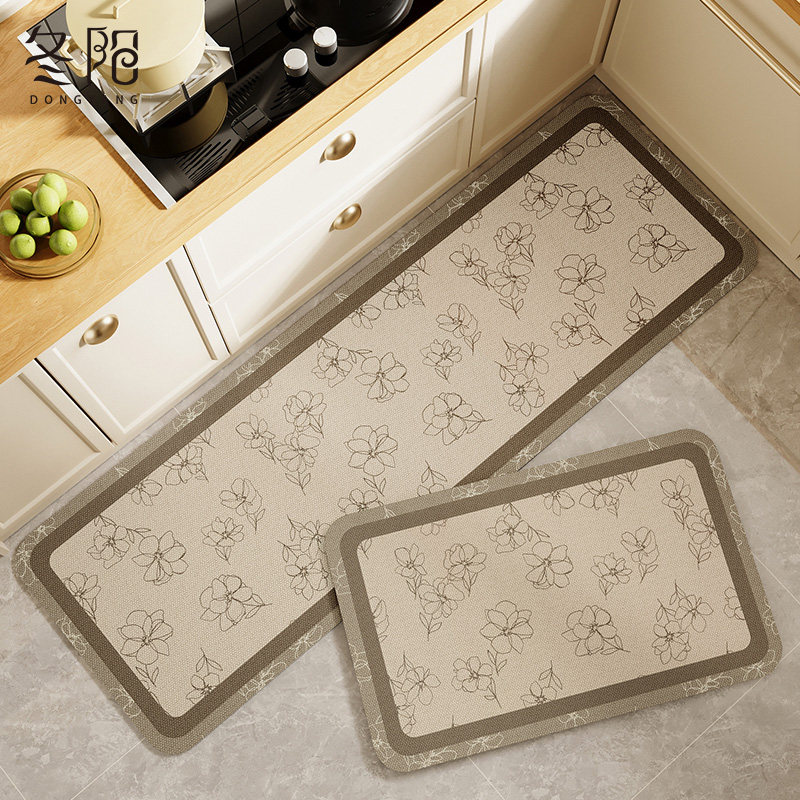 硅藻泥厨房地垫防滑防油可擦免洗吸水垫新款家用耐脏防水防脏地毯,居家布艺,厨房地垫,淘宝优惠券,粉丝福利购,淘宝优惠卷