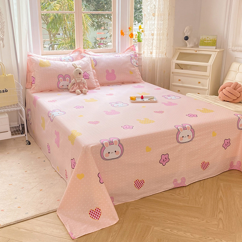 定做订制全棉小清新床单被单榻榻米加大炕单卡通高低床上下铺儿童,床上用品,床单,淘宝优惠券,粉丝福利购,淘宝优惠卷