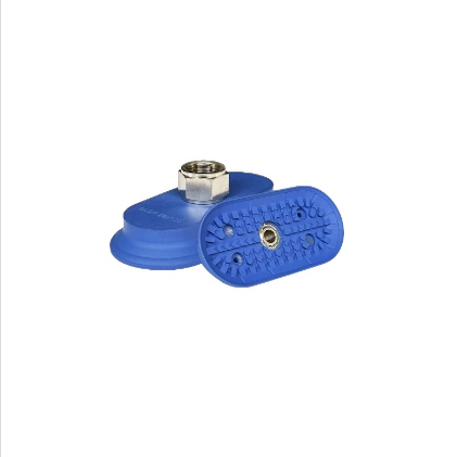 机械手配件SAOF/SAOB/80x40/60X30/100X50双层椭圆形钣金真空吸盘