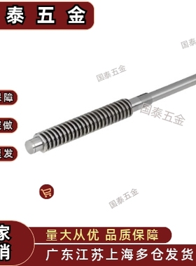 30度梯形丝杠 发黑处理LHC02/06/07/12/16 支座用组件 左旋 右旋