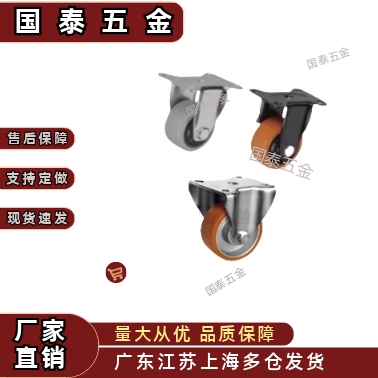 CPM65/66/67-D75/D80/D100/D125-AD/BE欧式工业脚轮平底活动型