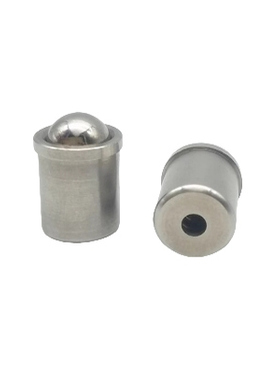 不锈钢轴肩型球头柱塞 BSJT4 5 6 8  无螺纹台阶定位弹簧顶珠