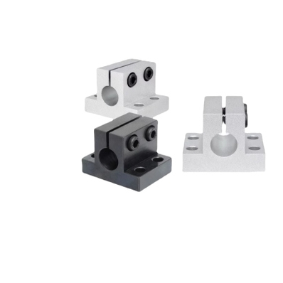 侧面安装钢制镀镍CLTM10 12 15 16 20 25 30 35 40 50底座用支架