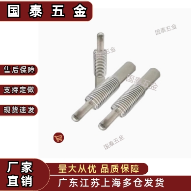 超轻载分度销ZAP04不锈钢弹簧柱塞  缓冲器PJLSW3 4 5 6 12-10