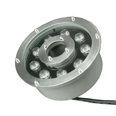 跨境6W9W12W18W外控七彩喷泉灯 户外景观LED防水水底灯水池灯X20