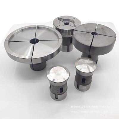 加大夹头46机D65定位弹簧钢数控车床后拉式弹簧筒夹现货非标定 做