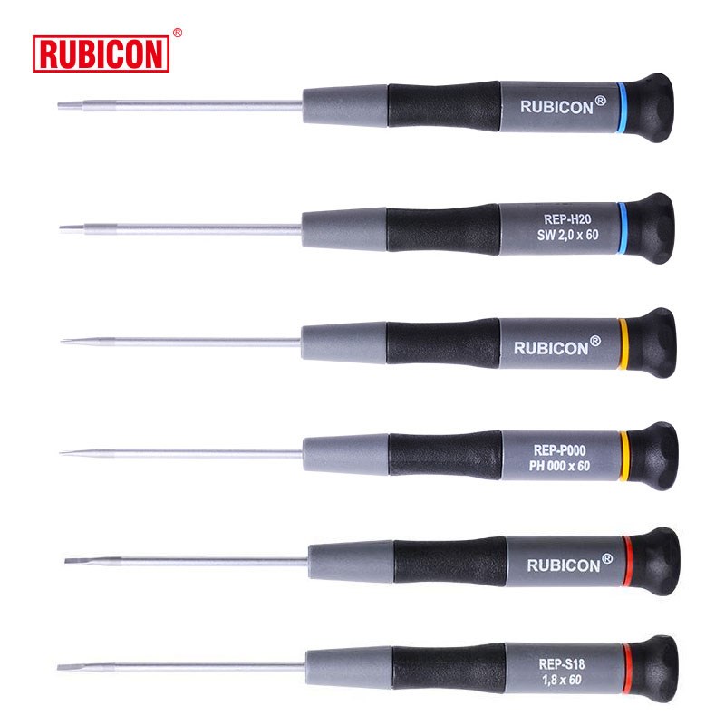 热销。一字螺丝批六角精密起子钟表改锥小十字螺丝刀REP 1.2/1.5/