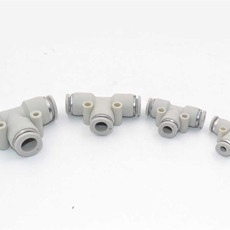 热销亚德客型气动气管接头三通接头APE APW PEW APY 4 6 8 10 12