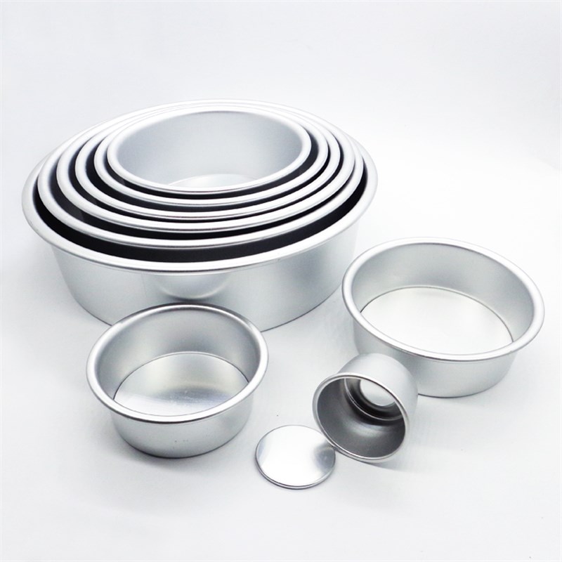 热销9寸活底蛋糕模 家用戚风蛋糕模具阳极加厚 烤箱用 烘焙工具