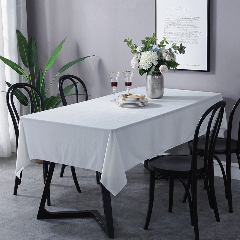 热销定做会议桌布金丝绒布艺办公台布活动展会长方形纯色桌布地毯