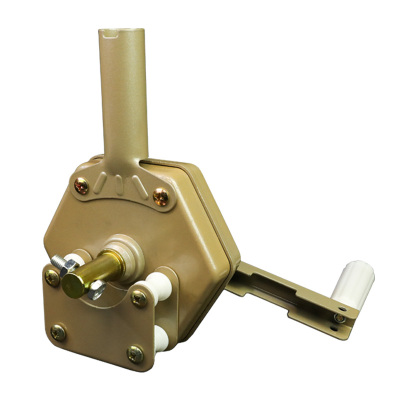 热销大棚卷膜器手动卷帘机温室配件养殖蔬M菜侧卷顶卷涡轮爬升机