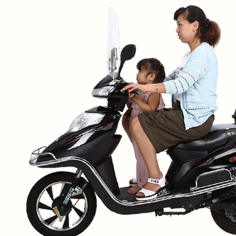 热销电动车挡风板pc板前挡风摩托车玻璃罩高清挡雨超大踏板车有机