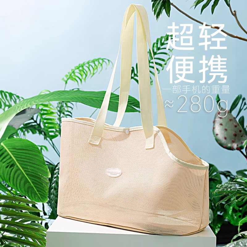 热销猫包外出便携夏季透气宠物包出门单肩包狗狗包猫咪背包轻便航