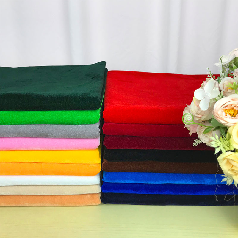 热销定制加厚红色金丝绒桌布办公会议室摆地摊绒布长方形活动展会