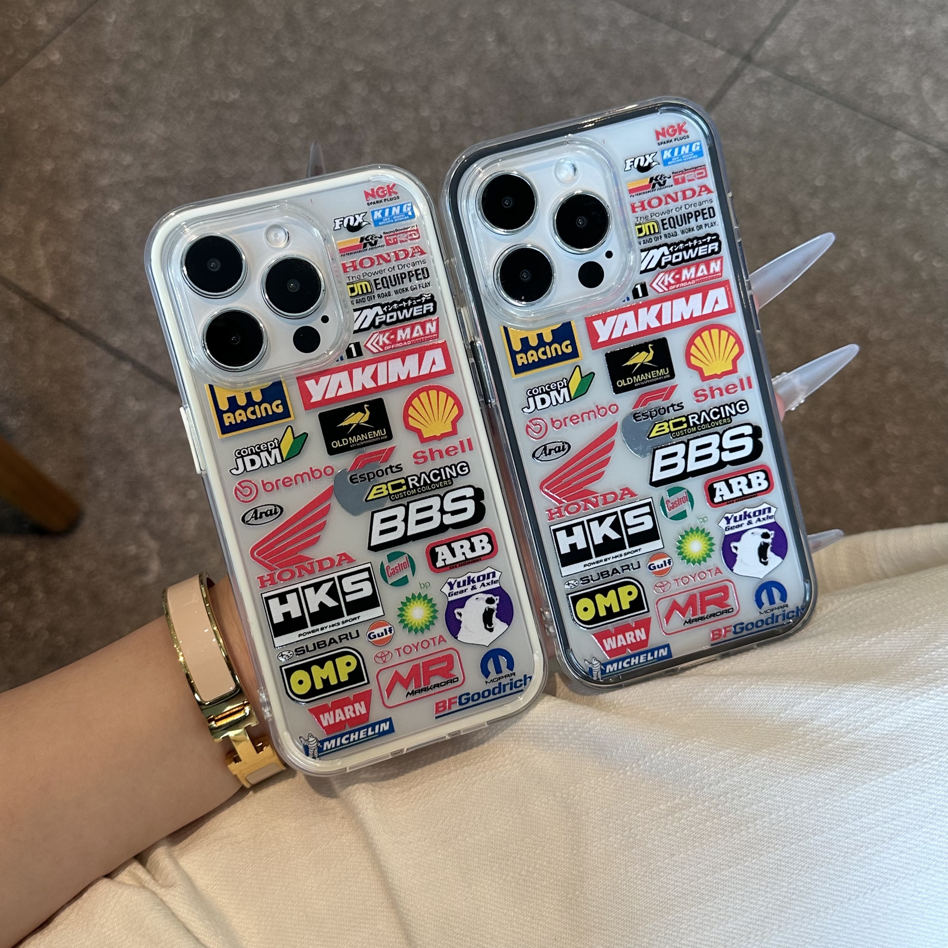 潮流汽车标签新款适用苹果16Pro手机壳iPhone15max11小米14华为mate70pura80k60荣耀300x200oppoReno13nova12