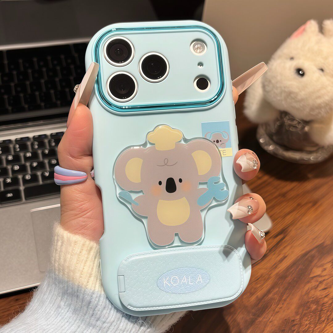 考拉公仔贴件支架适用苹果17Promax手机壳iPhone16pro15小米17华为mate80pura70k60nova14荣耀500x300findx8