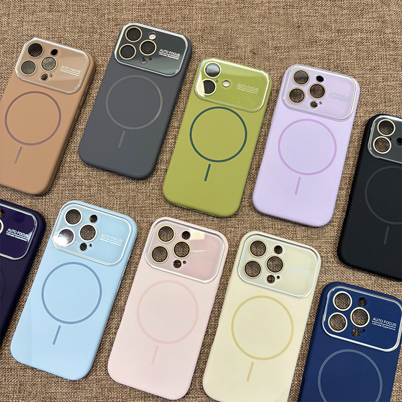 秒变17大视窗液态磁吸适用苹果17promax手机壳iphone16pro新款15pro女款14pro全包13防摔12超好看air保护11套