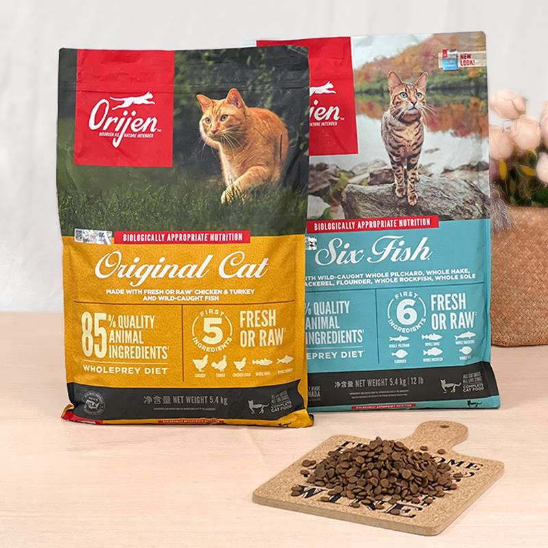 贝多芬宠物/美国进口Orijen渴望无谷鸡肉全猫粮成幼猫粮5.4kg