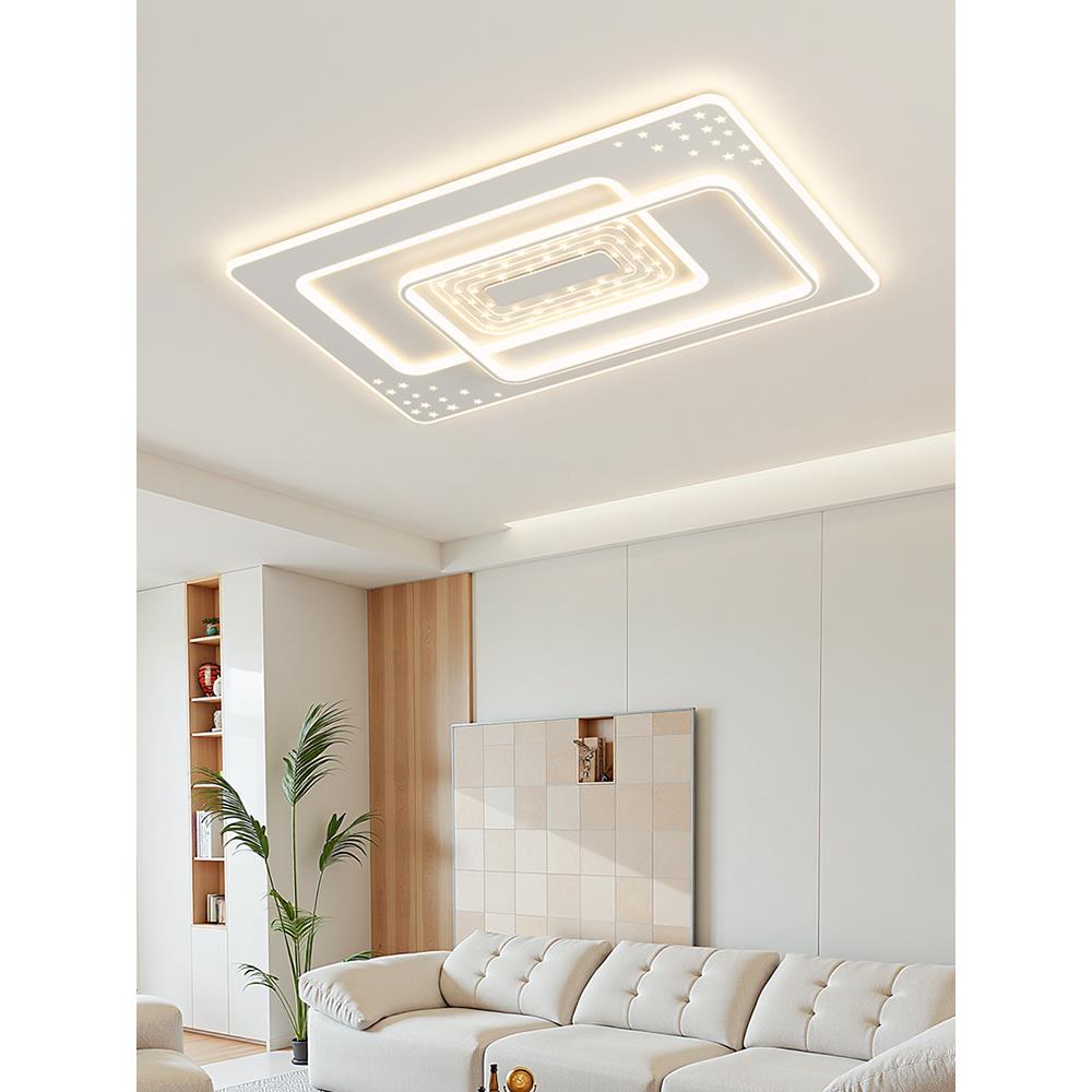 广东中山灯具大全客厅灯现代简约大气2025新款吸顶灯全屋套餐主灯