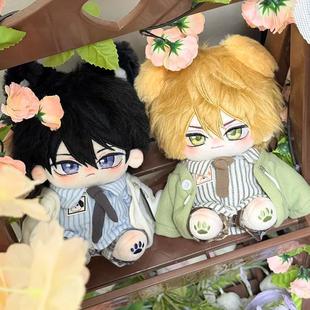 动漫我让想拥抱 男人给威胁瞭同人属性20cm棉花娃娃西条高人