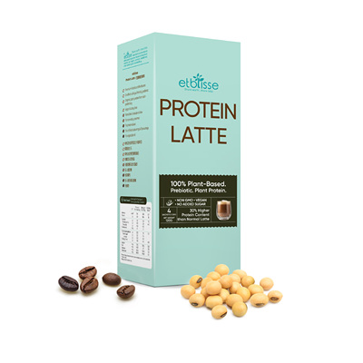 etblisse 豆香蛋白拿铁(8'sx30g)/盒 素食咖啡植物奶咖啡