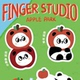 fingerstudio指作 可爱小众公仔真皮车挂包挂 熊猫包包挂件挂饰