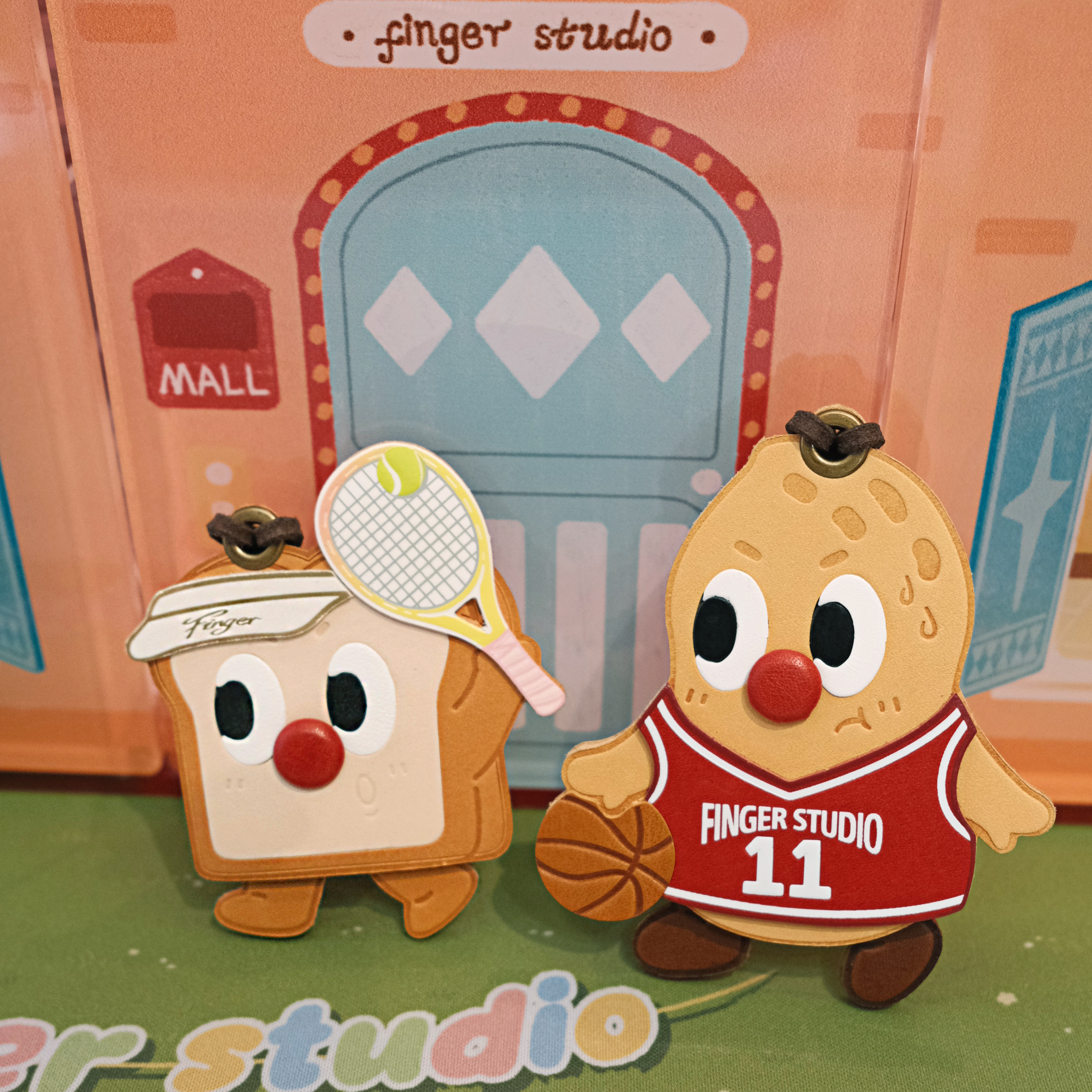 fingerstudio花生吐司运动系列