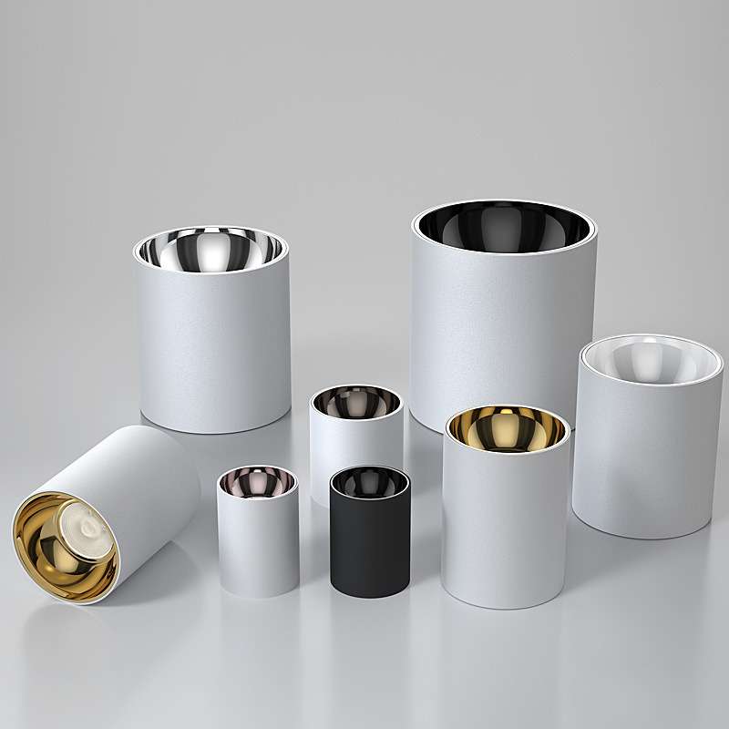 30W 集中电源型 站台明装6寸筒灯 防护IP41压铸一体铝外壳COB光源