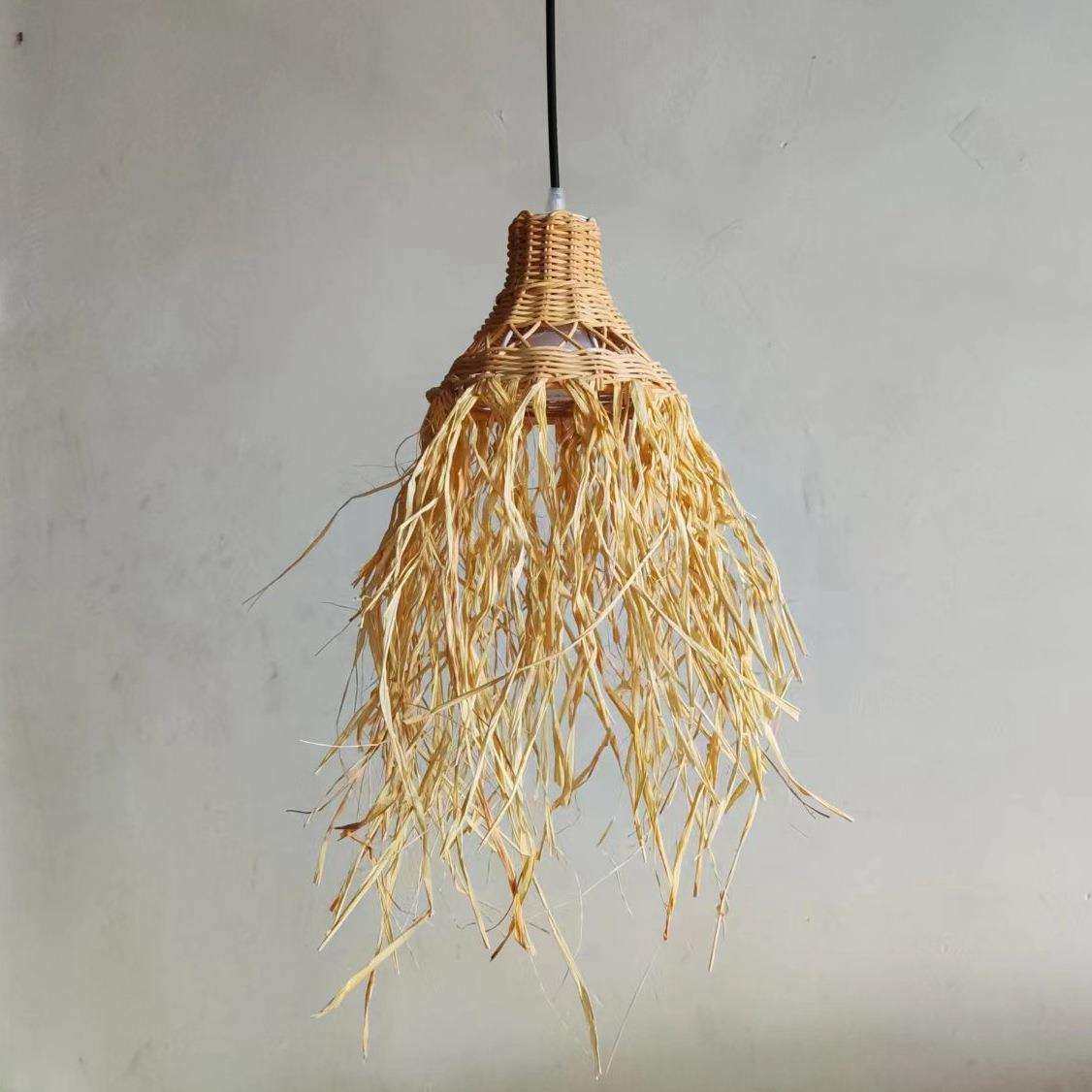 东南亚竹编客厅餐厅吊灯书房茶室吧台日式过道走廊藤艺火锅店灯具,3C数码配件,USB灯,淘宝优惠券,粉丝福利购,淘宝优惠卷