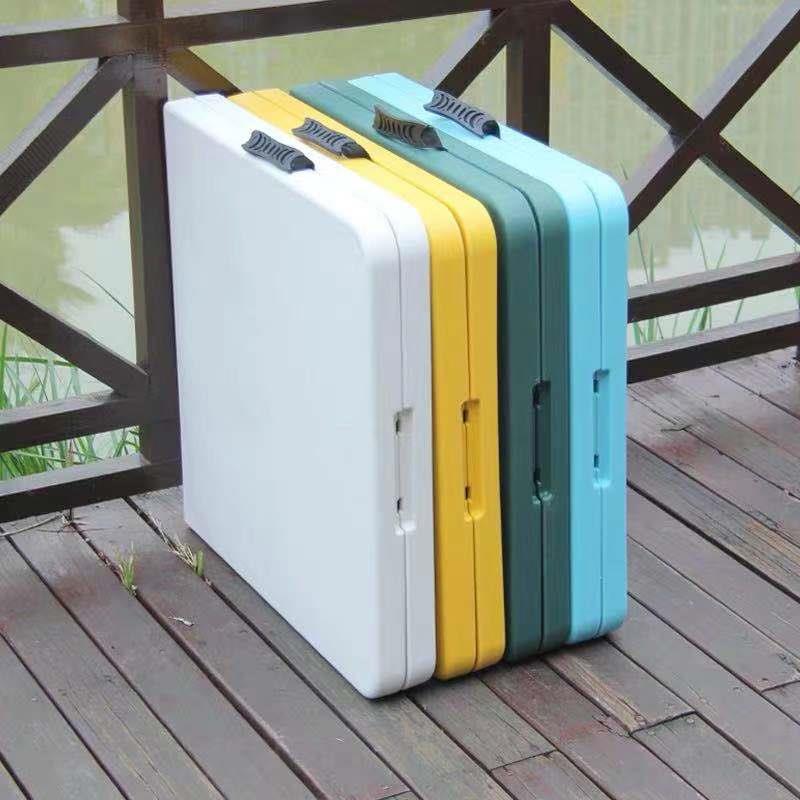 折叠桌子户外夜市摆地摊便携长条桌长方形吃饭简易学习家用餐桌椅