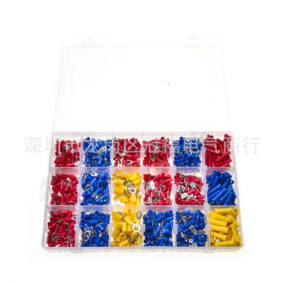 跨境热销720PCS盒装接线端子冷压端子组合connectorsterminal