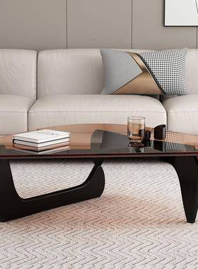 钢化璃几小户玻型客厅家用现代简约出60843租屋茶宿舍水形茶几滴