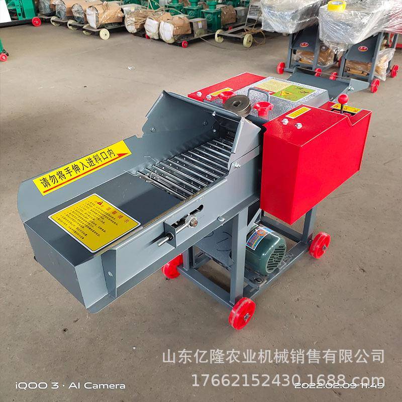 玉GWD米秆青贮粉碎羊揉机牛铡草揉丝秸机养殖干湿两用草料搓机