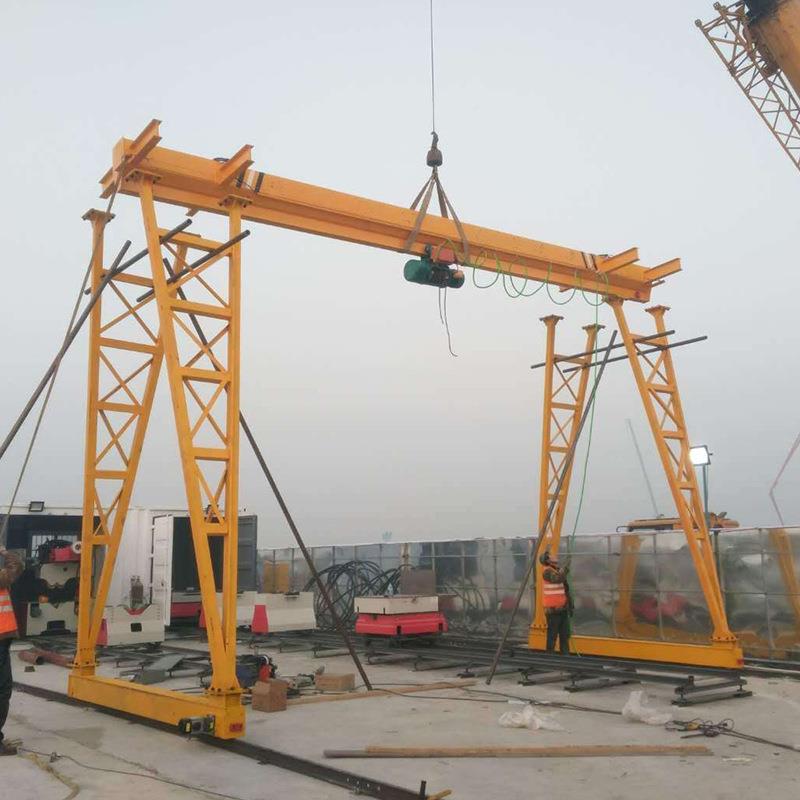 无轨龙电动门架厂家直供0.5吨1吨XEM2吨3t手5t推向移动龙万门吊架