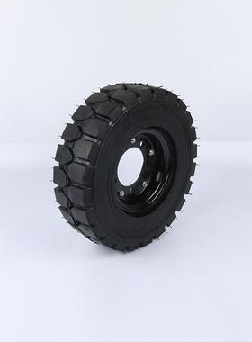 厂18寸500家-8橡胶实心轮轮胎充车EJO气马轮重型载重实心轮胎