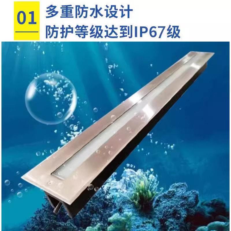 s%l4ed地埋KHA灯外DM1X52外控2V不锈钢埋地灯户防水广场嵌地亮化