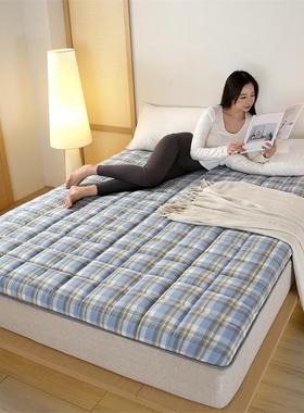 A类全棉加棉花床垫软厚家用榻榻褥米垫子褥72022垫子学生宿舍床可